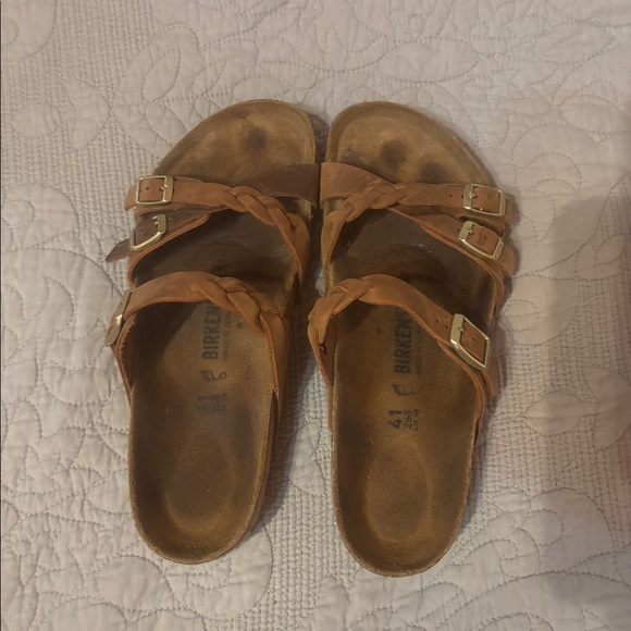 Birkenstock Franca Cognac oiled leather - Picture 1 of 2